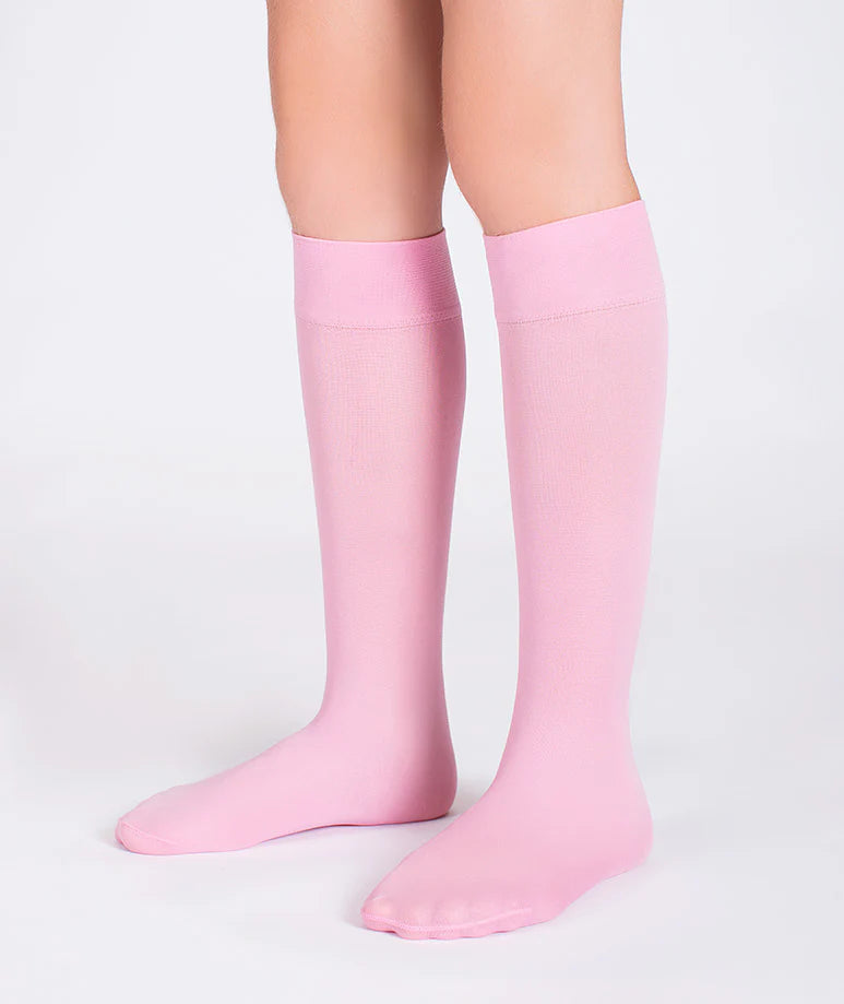 Diz Altı Açık Pembe Çorap