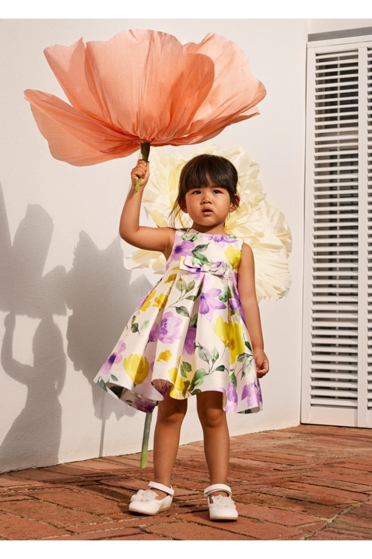 Sırt Detaylı Bebek Elbisesi