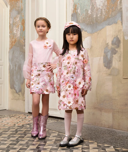 Parlak Lila Kız Çocuk Kovboy Botu