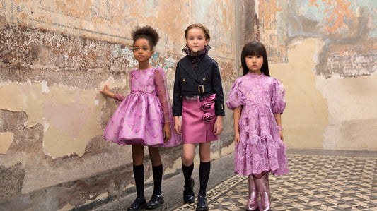 Leylak Organze Elbise