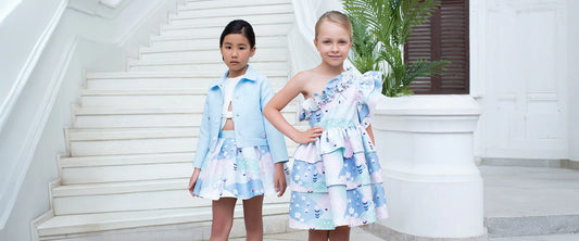 Tek Omuzlu Fırfırlı Elbise