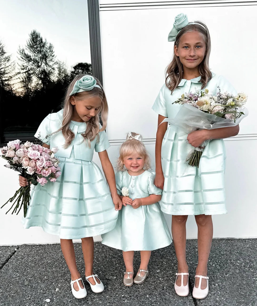 İpeksi Saten Bolerolu Elbise