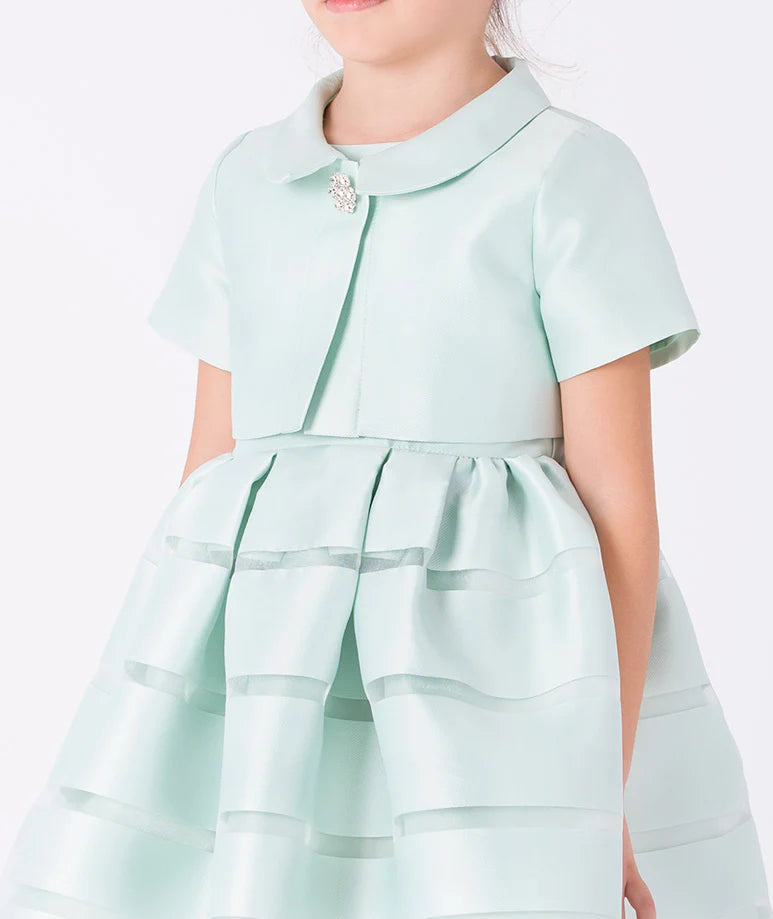 İpeksi Saten Bolerolu Elbise